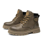 Men's Retro High-Top Leather Martin Boots | District Hurd Limited