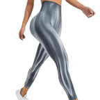 Dyed Aurora High-Waisted Seamless Yoga Pants Tummy Control Fitted Workout Leggings Fitness Pants