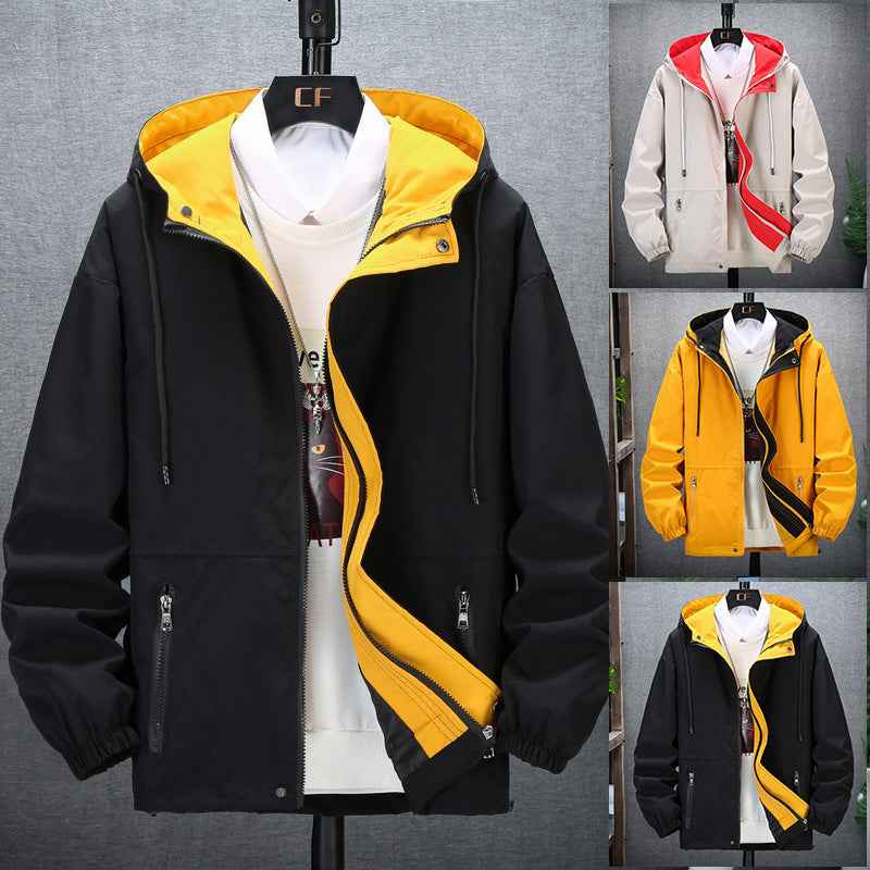 Men's Japanese Workwear Hooded Fashion Jacket | District Hurd Limited