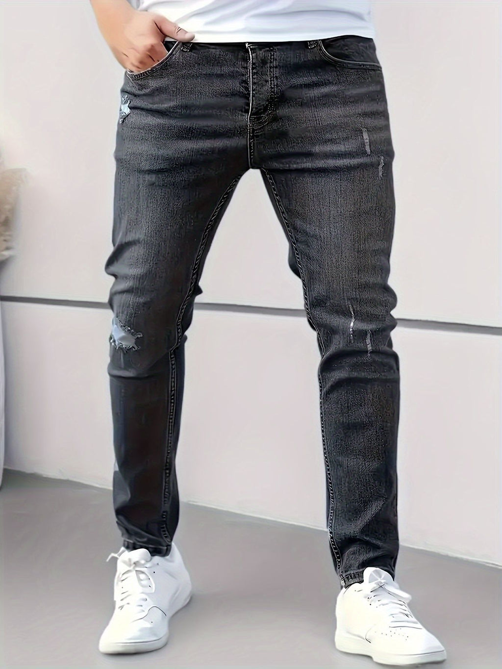 Men Slim Fit Skinny Jeans