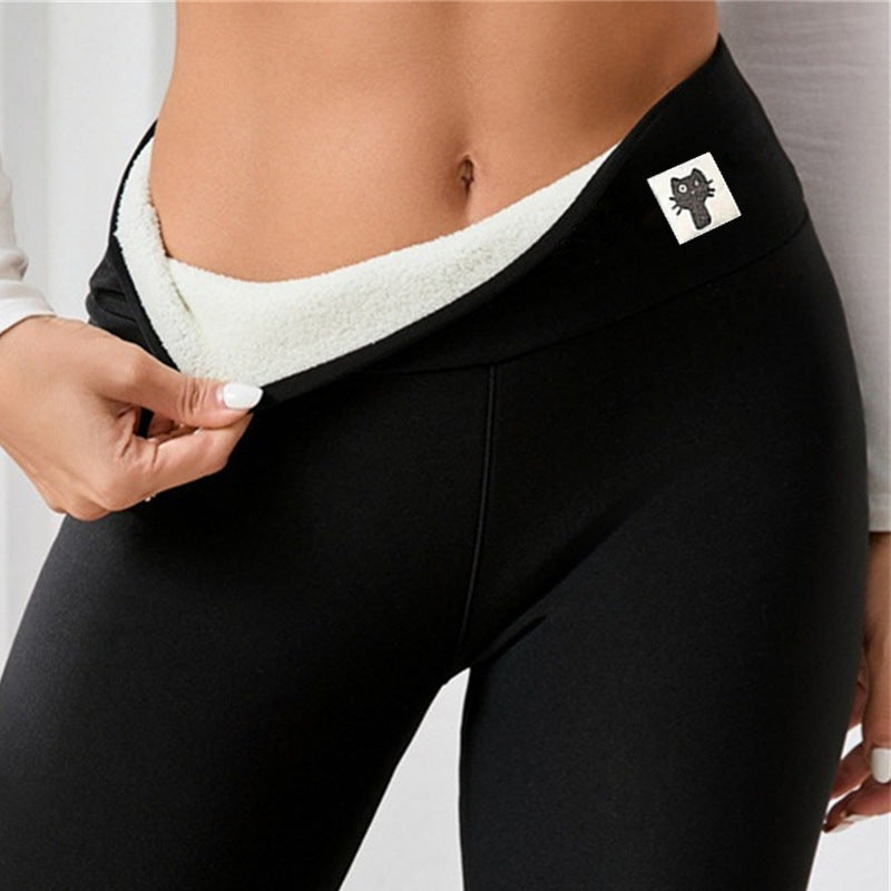 Women's autumn and winter high waisted leggings