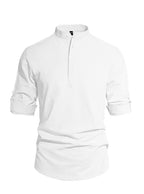 Men's Lightweight Long Sleeve Button-Down Shirt