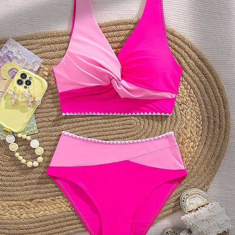 High Waisted Bikini for Swimming and Beach Wear