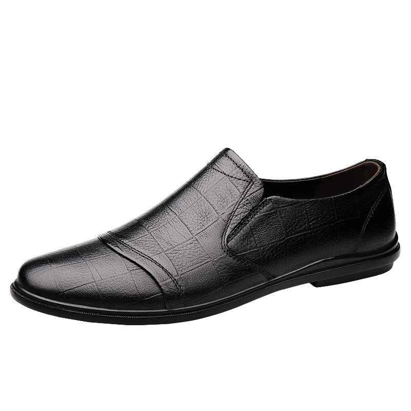 Men's Genuine Leather Slip-On Loafers | District Hurd Limited