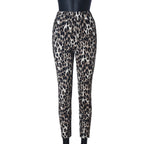 Leopard Print High Waisted Pants