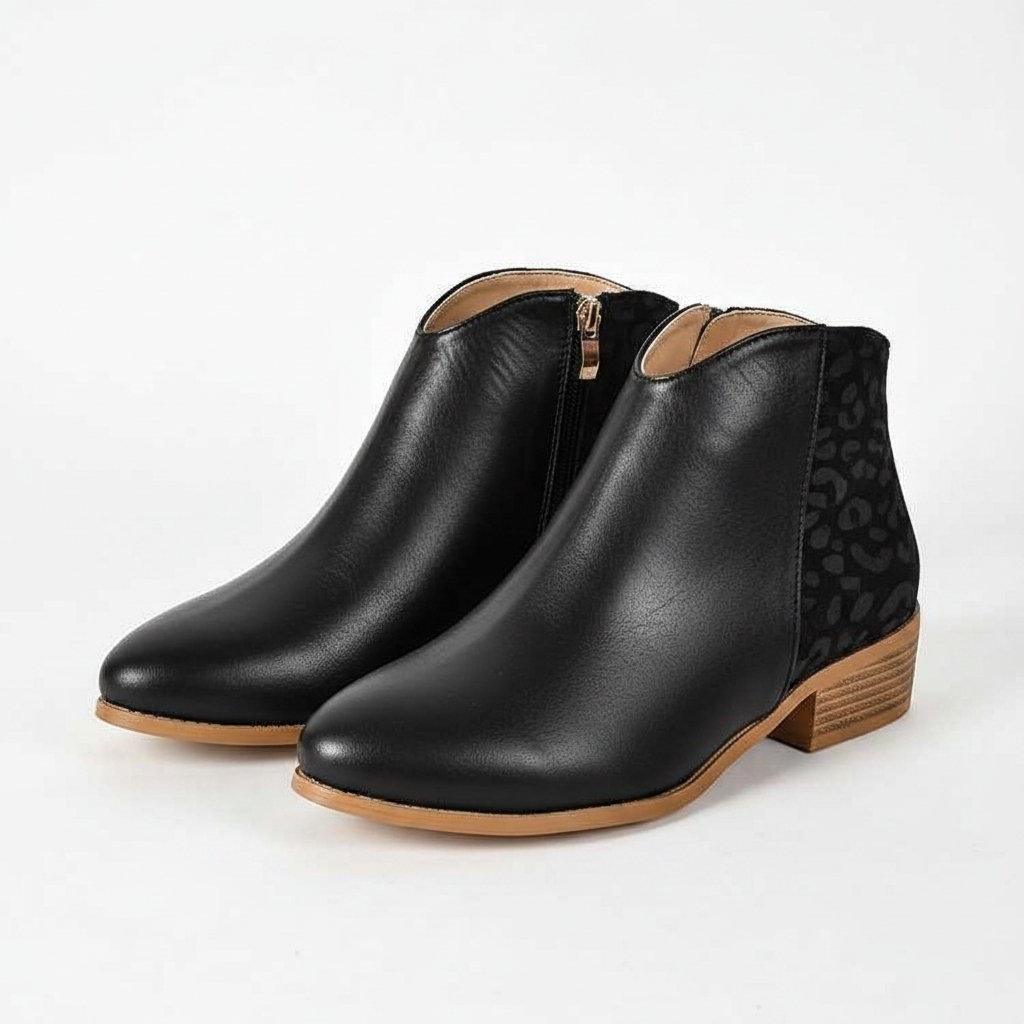 Women's Velvet-Lined Pointed Toe Martin Boots | District Hurd Limited