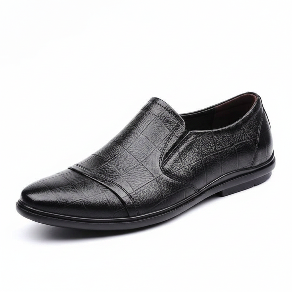 Men's Genuine Leather Slip-On Loafers | District Hurd Limited