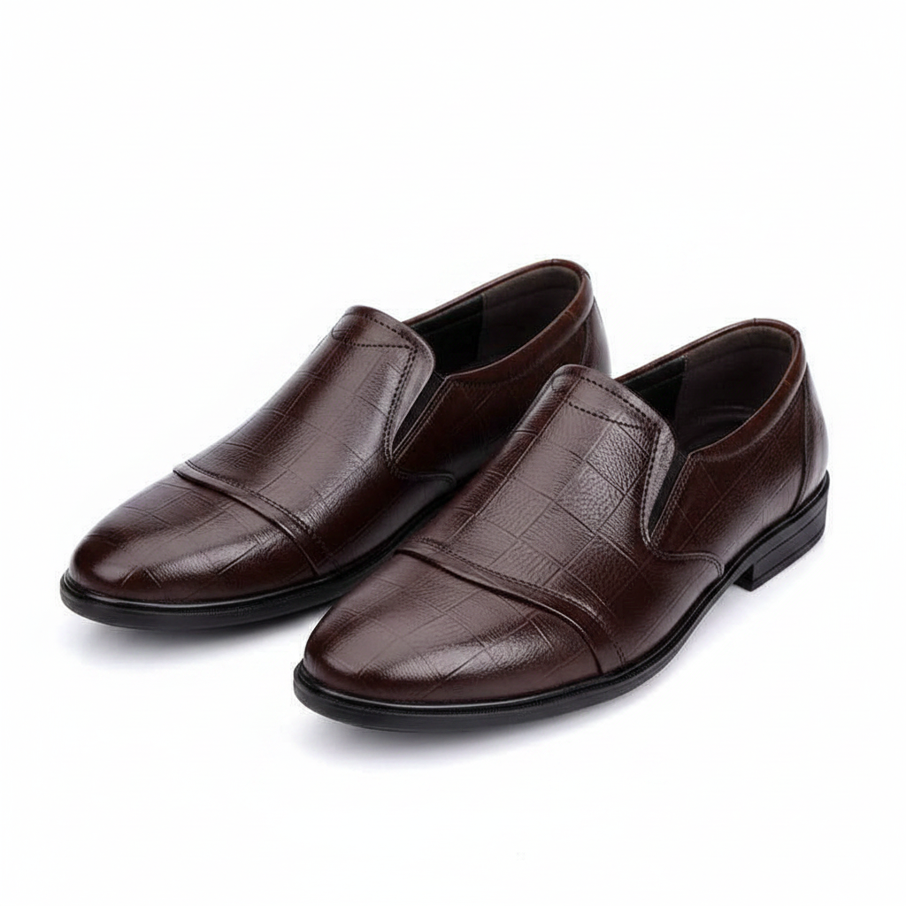 Men's Genuine Leather Slip-On Loafers | District Hurd Limited