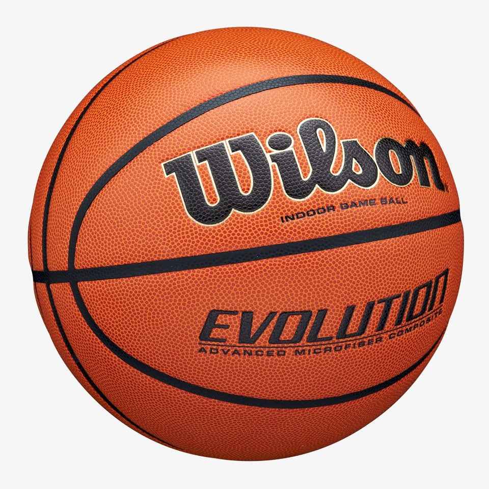 Wilson Evolution Official Indoor Game Basketball 29.5 inch Size 7 | District Hurd Limited