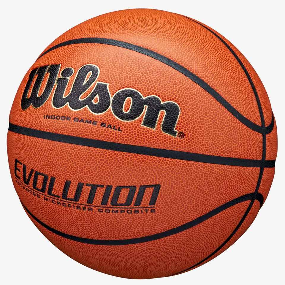 Wilson Evolution Official Indoor Game Basketball 29.5 inch Size 7 | District Hurd Limited